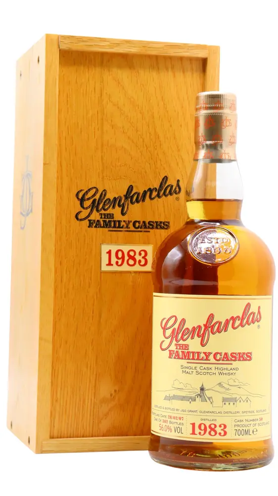 Glenfarclas - 23 year old The Family Casks #50 1983 Whisky 70cl 56% ABV