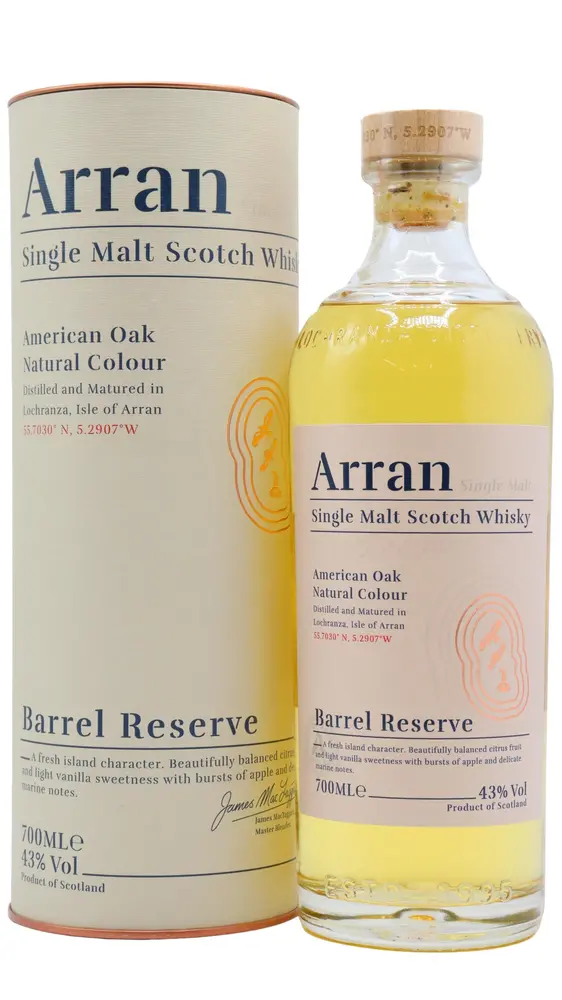 Arran - Barrel Reserve Single Malt Scotch Whisky 70cl 43% ABV
