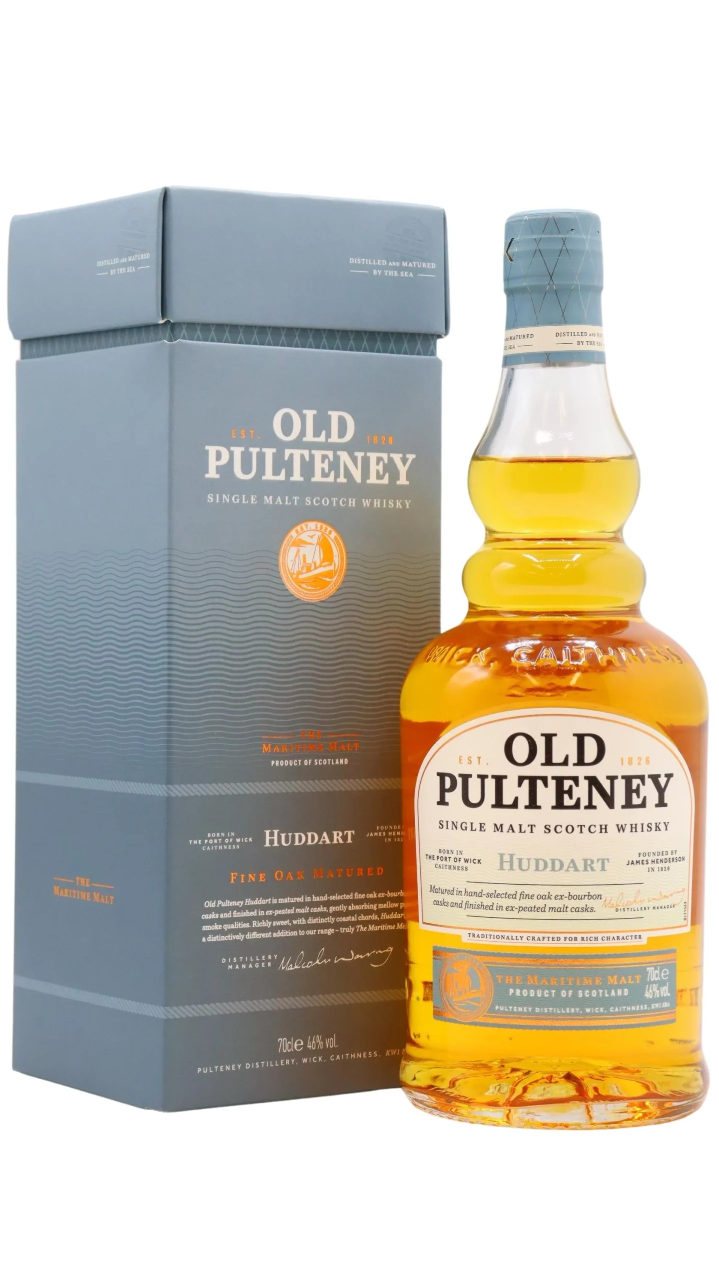 Old Pulteney - Huddart Single Malt Scotch Whisky 70cl 46% ABV