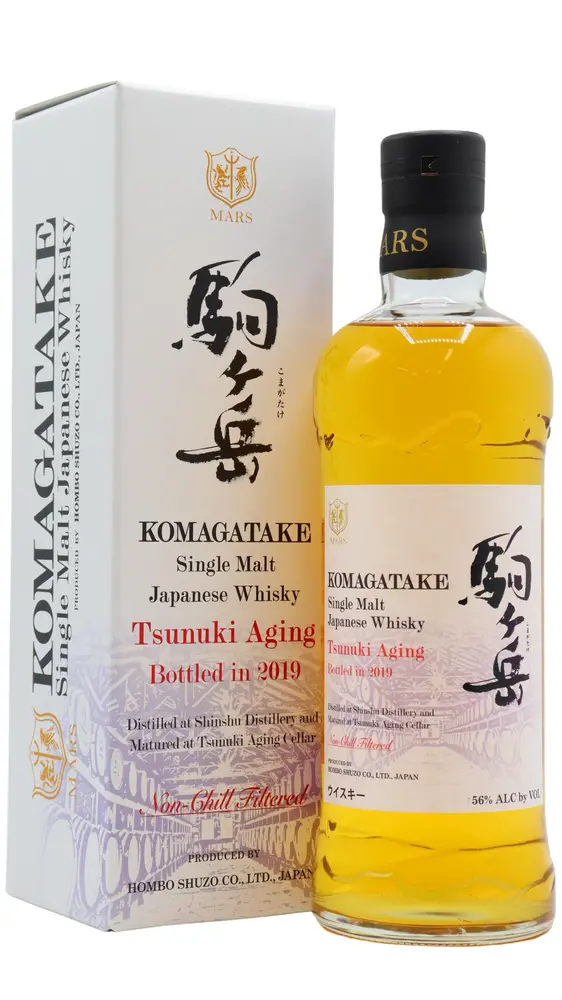 Mars - Shinshu - Komagatake Tsunuki Aging 2019 Edition Single Malt Japanese Whisky 70cl 56% ABV