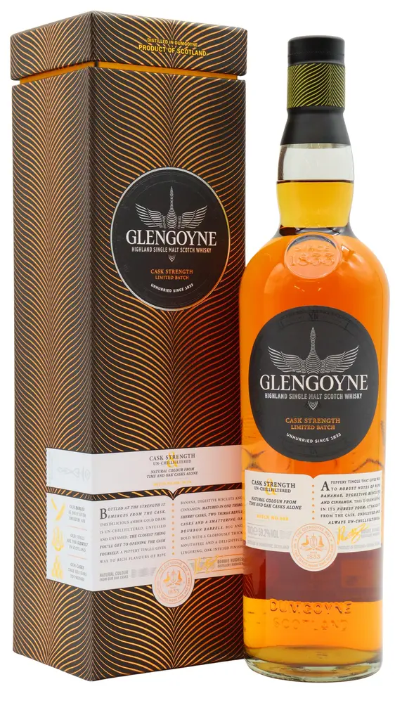 Glengoyne - Cask Strength Batch #8 Highland Single Malt Scotch Whisky 70cl 59.2% ABV