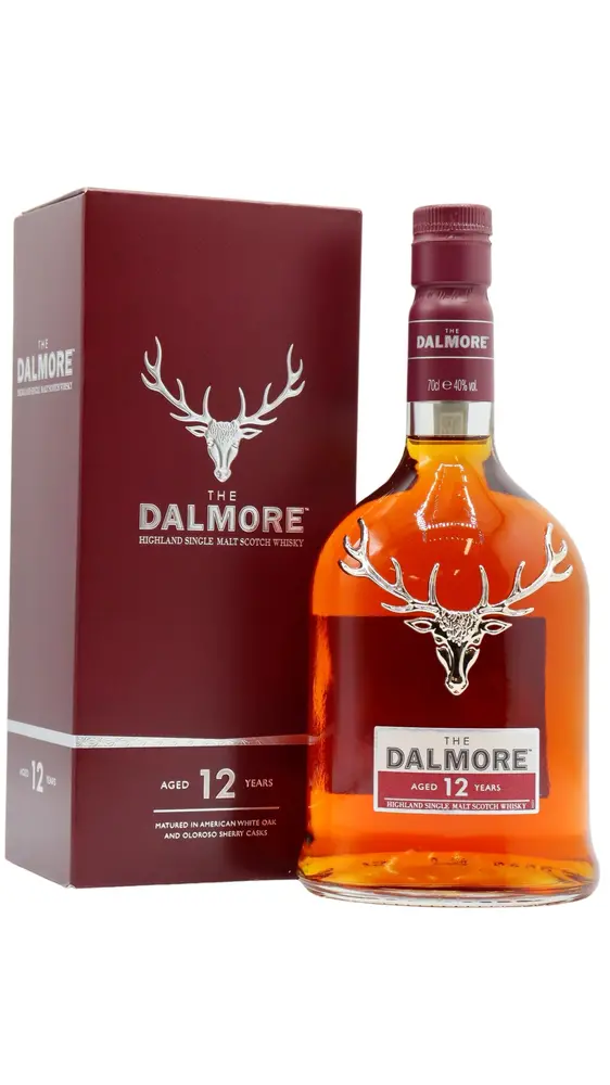 Dalmore - 12 year old Highland Single Malt Scotch Whisky 70cl 40% ABV