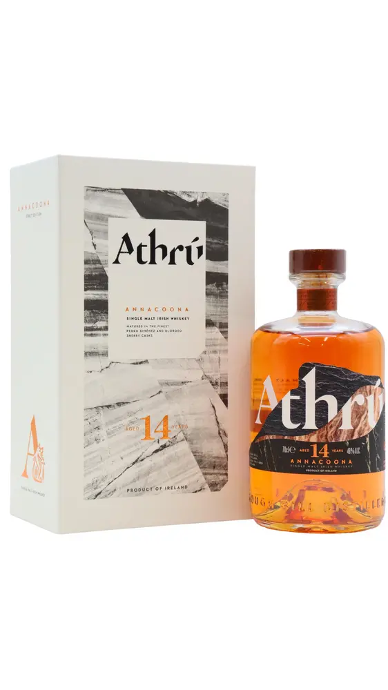 Athru - 14 year old Annacoona Irish Single Malt Batch #1 Whiskey 70cl 48% ABV