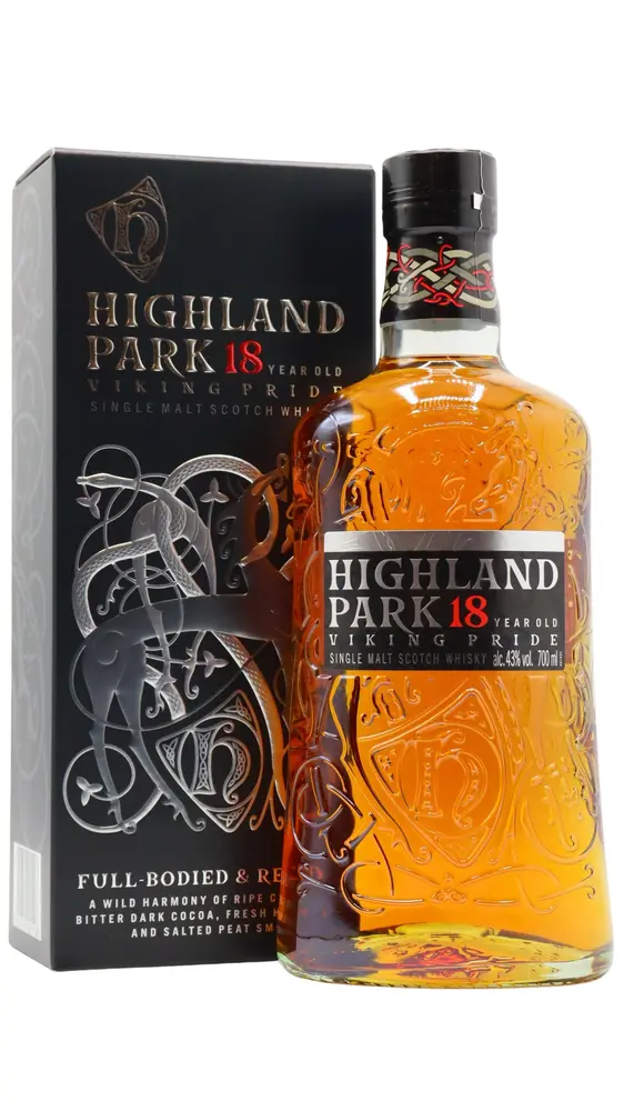 Highland Park - 18 year old Viking Pride Single Malt Scotch Whisky 70cl 43% ABV
