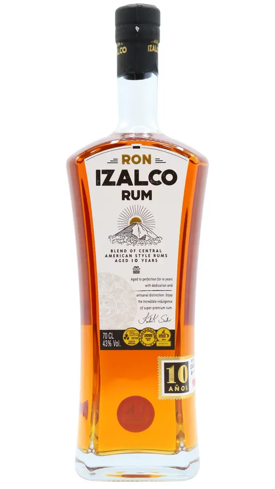 Ron Izalco - 10 year old Blended Central American Rum 70cl 43% ABV