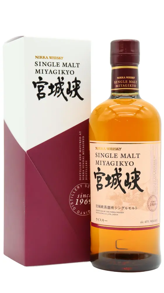 Nikka Miyagikyo - Miyagikyo Single Malt Japanese Whisky 70cl 45% ABV
