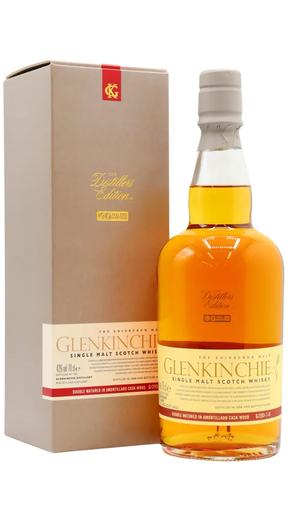 Glenkinchie - 12 year old 2020 Distillers Edition Single Malt Scotch 2008 Whisky 70cl 43% ABV