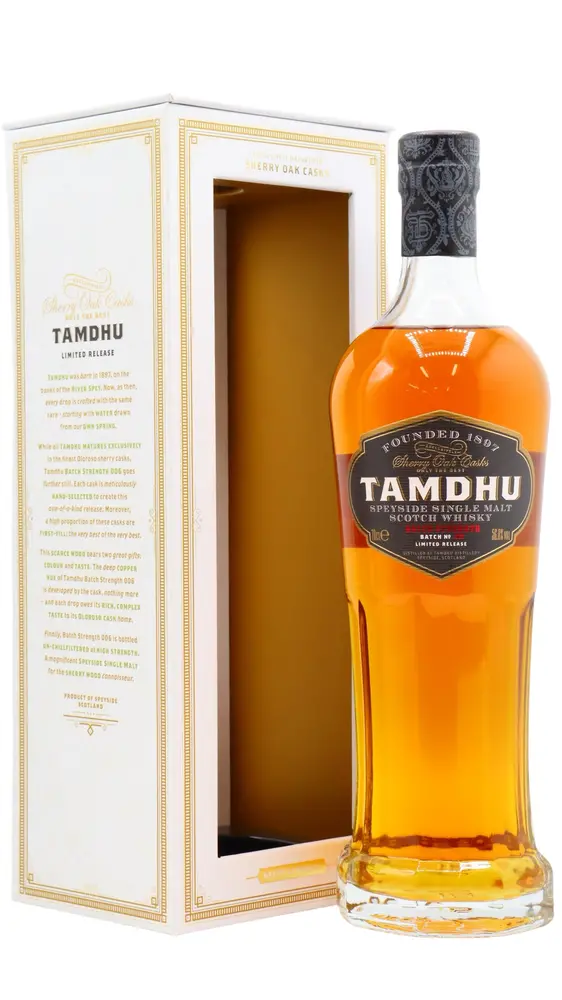 Tamdhu - Batch Strength Batch 006 Speyside Single Malt Scotch Whisky 70cl 56.8% ABV