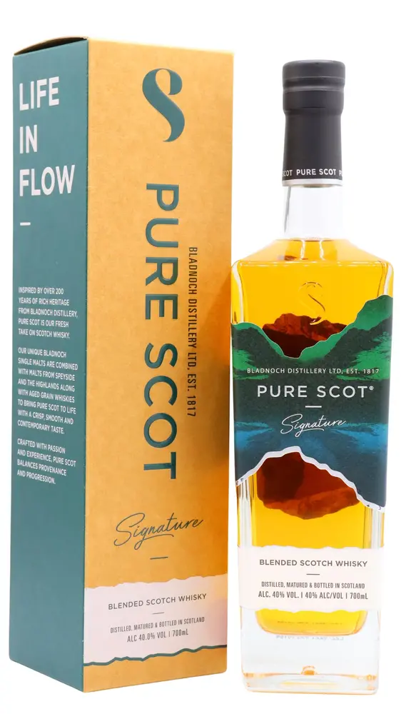 Bladnoch - Pure Scot Signature Blended Malt Scotch Whisky 70cl 40% ABV