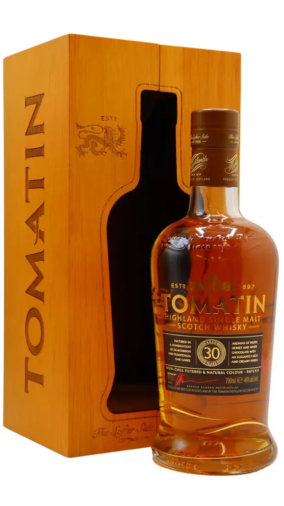 Tomatin - 30 year old Batch #5 Highland Single Malt Scotch Whisky 70cl 46% ABV