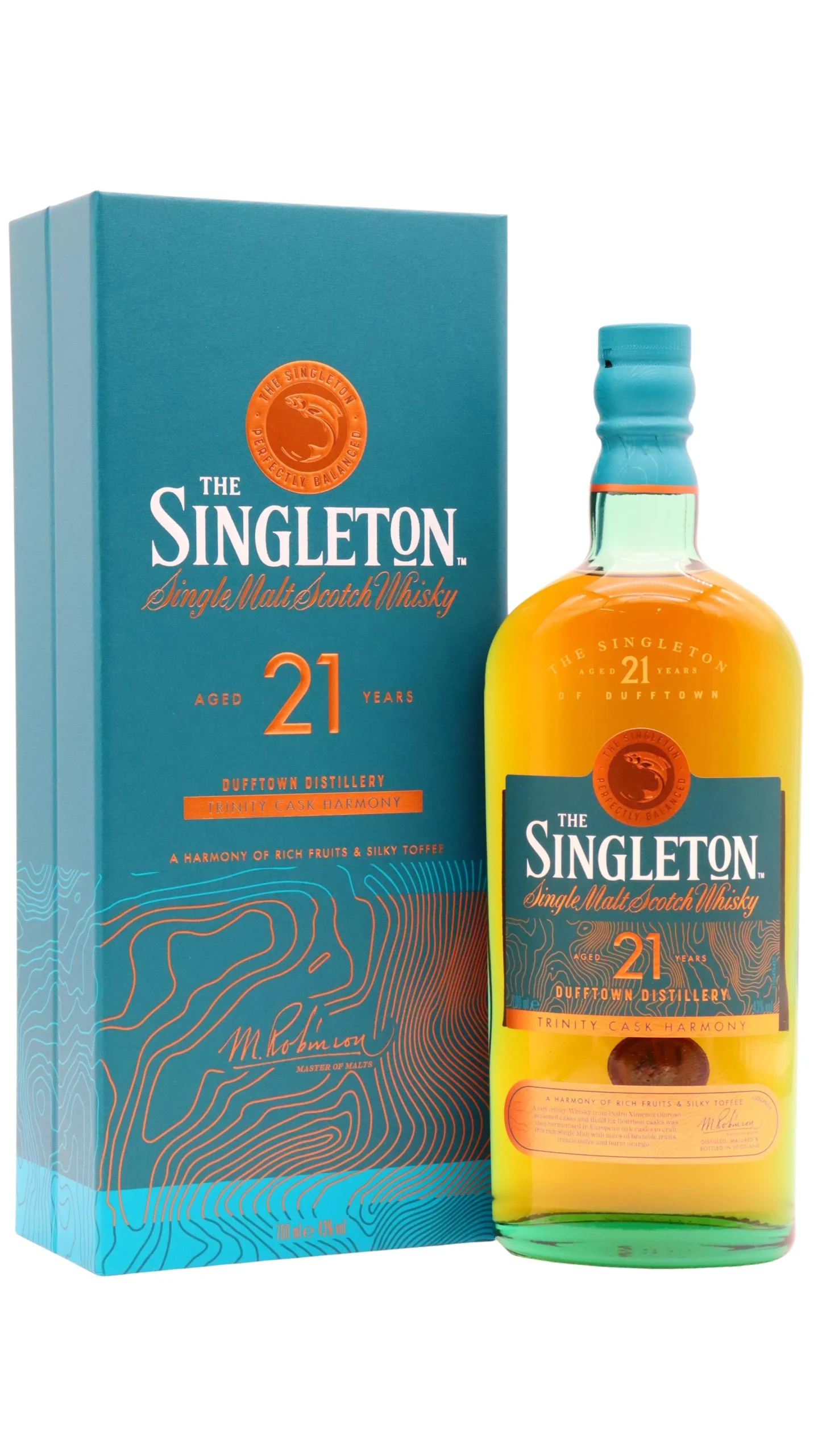 Dufftown - 21 year old The Singleton Speyside Single Malt Scotch Whisky 70cl 43% ABV