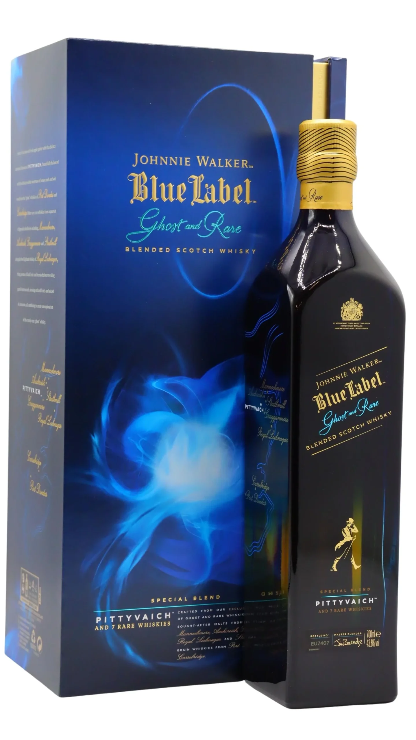Johnnie Walker - Blue Label Ghost And Rare Series - Pittyvaich & Rare Blended Scotch Whisky 70cl 43.8% ABV