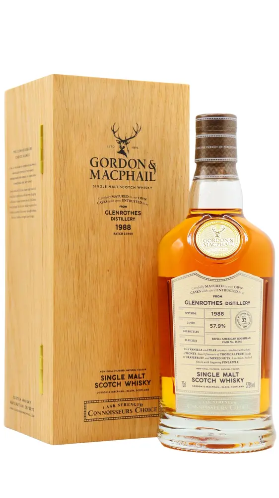 Glenrothes - 32 year old Connoisseurs Choice Single Cask #16546 1988 Whisky 70cl 57.9% ABV