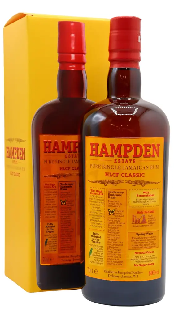 Hampden Estate - Overproof Jamaican Rum 70cl 60% ABV