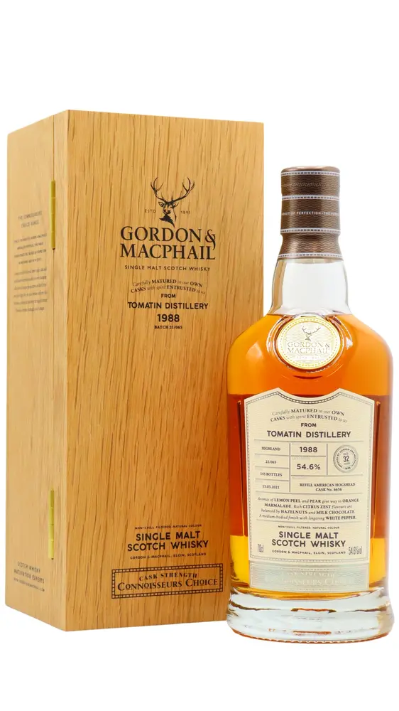 Tomatin - 32 year old Connoisseurs Choice Single Cask #6656 1988 Whisky 70cl 54.6% ABV