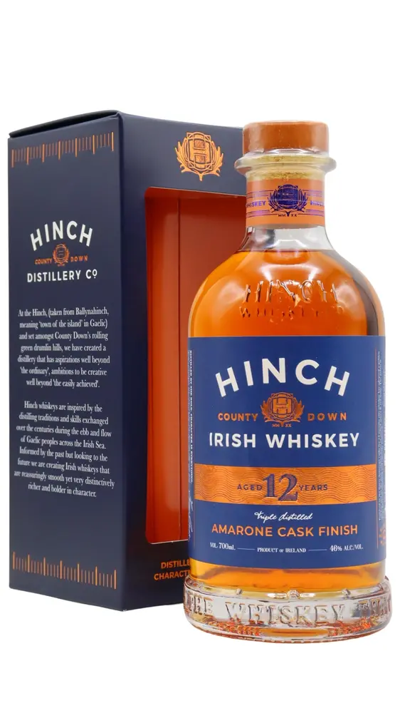 Hinch - 12 year old Amarone Finish Whiskey 70cl 46% ABV