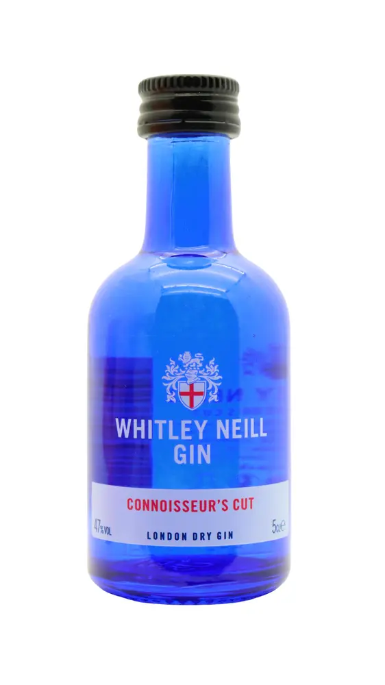 Whitley Neill - Connoisseurs Cut Gin 5cl 47% ABV Miniature