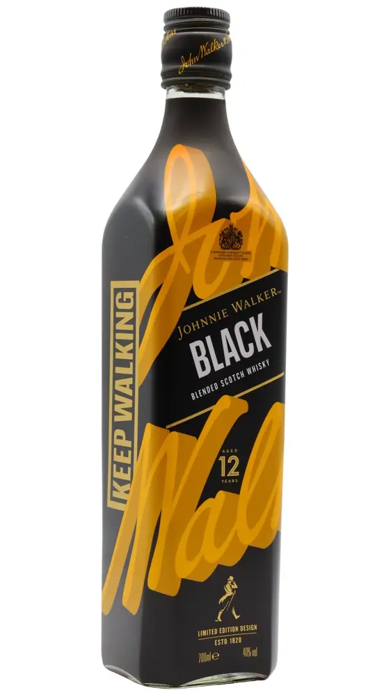 Johnnie Walker - 12 year old Icons 2.0 Black Label 200th Anniversary Blended Scotch Whisky 70cl 40% ABV