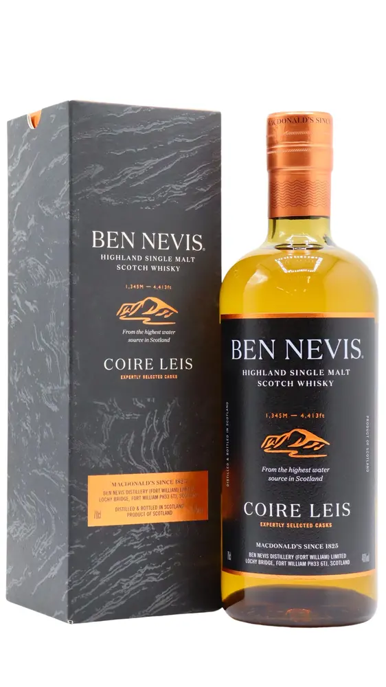 Ben Nevis - Coire Leis Highland Single Malt Scotch Whisky 70cl 46% ABV