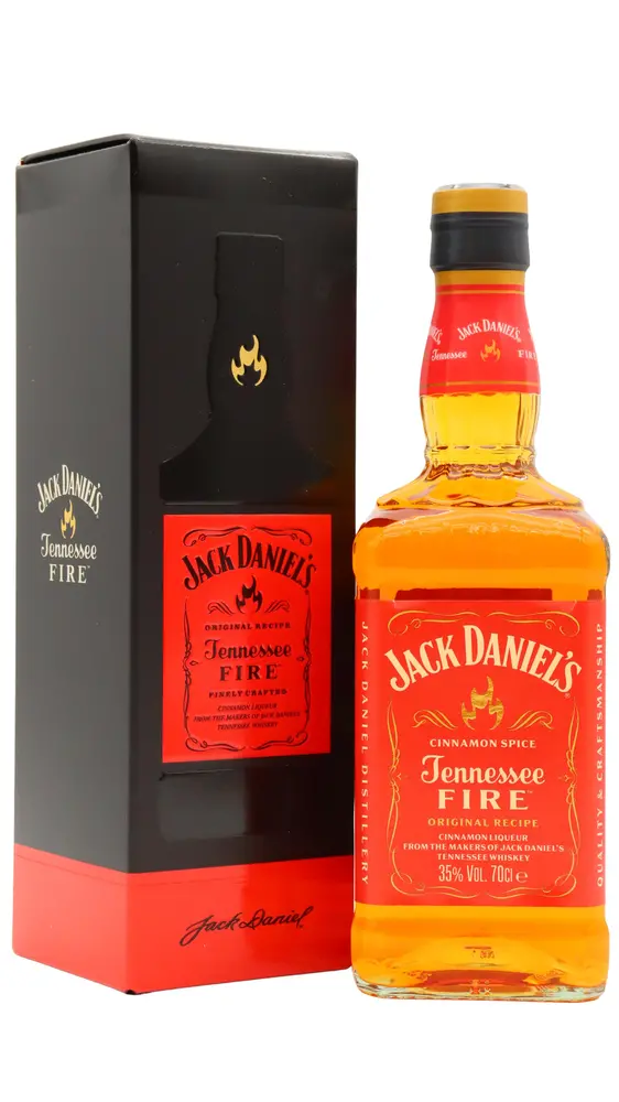 Jack Daniel's - Tennessee Fire Whiskey Liqueur 70cl 35% ABV (Includes Gift Box)