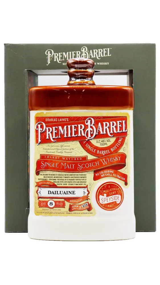 Dailuaine - 8 year old Douglas Laing Premier Barrel Single Malt Scotch 2013 Whisky 70cl 46% ABV