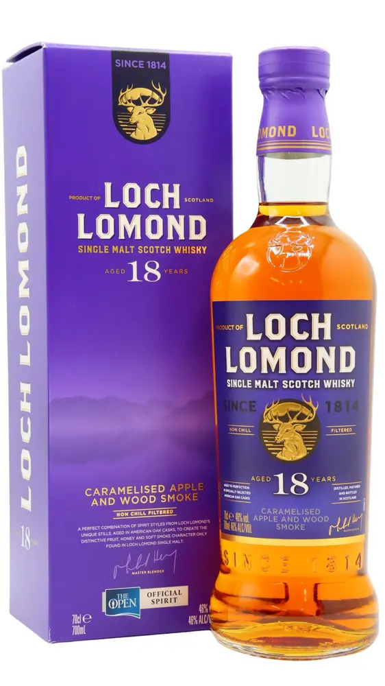 Loch Lomond - 18 year old Single Malt Scotch Whisky 70cl 46% ABV