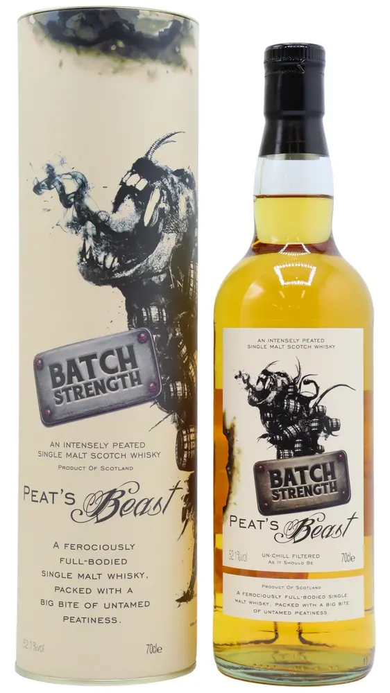 Peats Beast - Batch Strength Single Malt Scotch Whisky 70cl 52.1% ABV