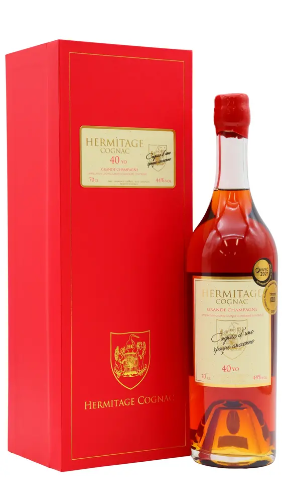 Hermitage - 40 year old Grande Champagne Cognac 70cl 44% ABV
