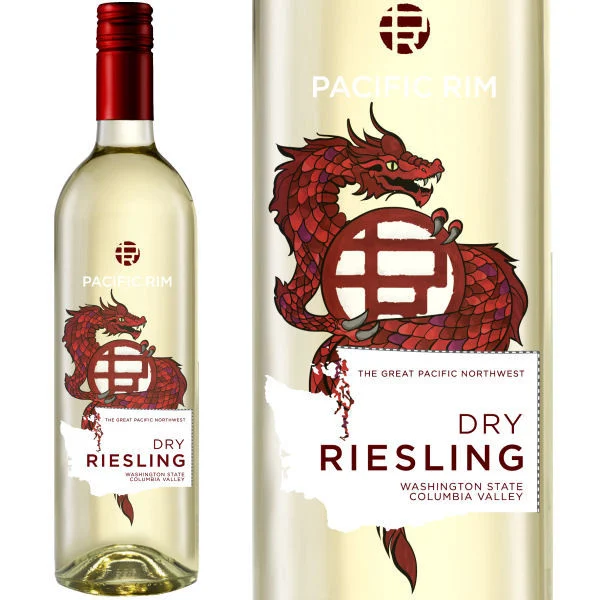12 Bottle Case Pacific Rim Columbia Valley Dry Riesling 2018 w/ Shipping Included