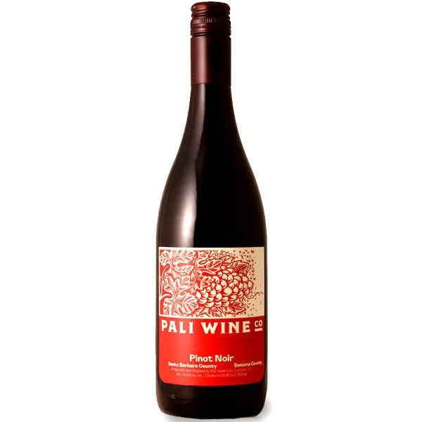 12 Bottle Case Pali Wine Co. Santa Barbara-Sonoma Pinot Noir 2021 Rated 93WE w/ Shipping Included