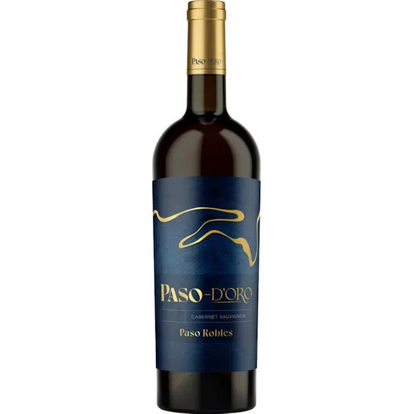 12 Bottle Case Paso-D'Oro Paso Robles Cabernet 2023 Rated 91WE w/ Shipping Included