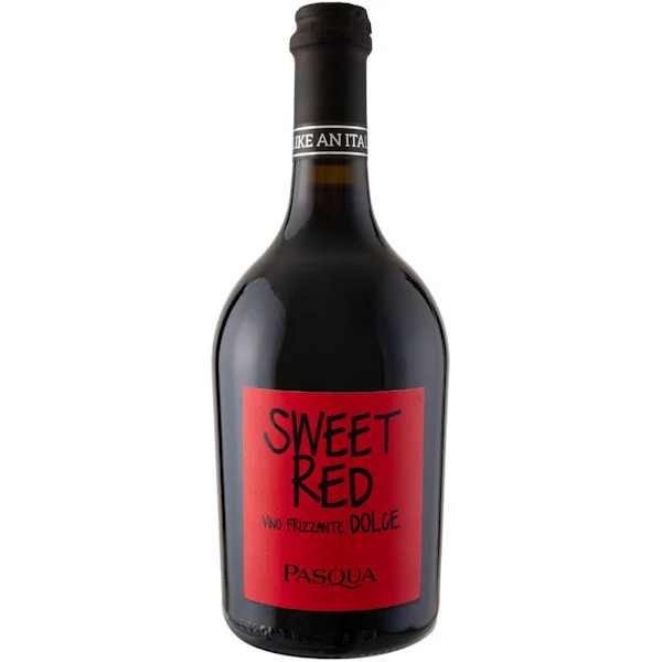 6 Bottle Case Pasqua Vino Frizzante Sweet Red Italia NV w/ Shipping Included