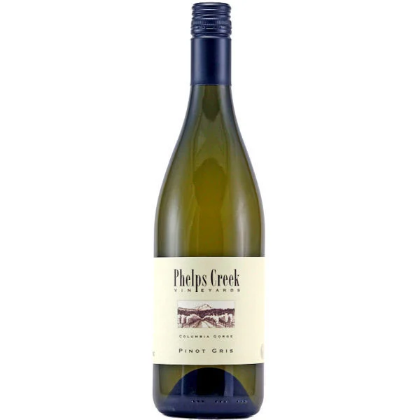 12 Bottle Case Phelps Creek Columbia Gorge Pinot Gris Oregon 2021 w/ Shipping Included