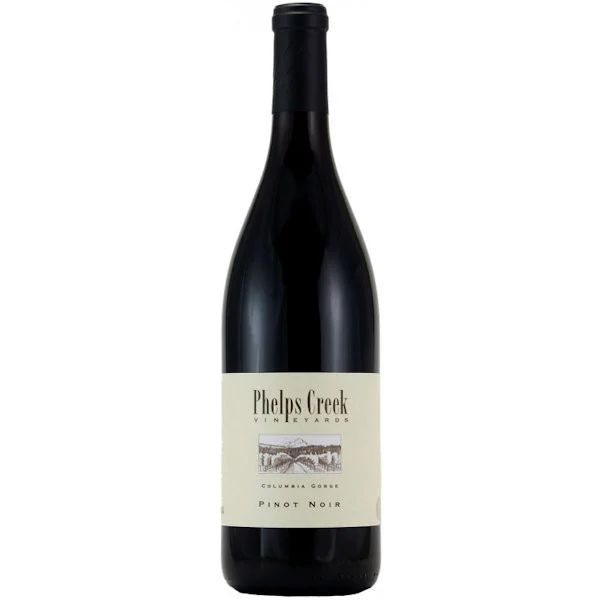 12 Bottle Case Phelps Creek Columbia Gorge Pinot Noir Oregon 2019 w/ Shipping Included