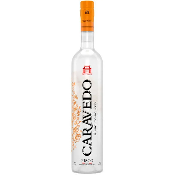 Pisco Caravedo Puro Torontel 750ml (Peru)