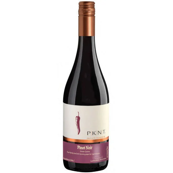 12 Bottle Case PKNT Private Reserve Pinot Noir 2020 (Chile) w/ Shipping Included