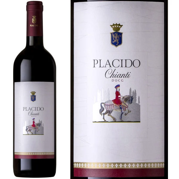 12 Bottle Case Placido Chianti DOCG w/ Shipping Included