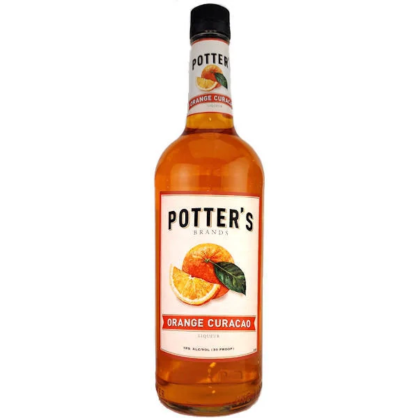 Potter's Orange Curacao Liqueur 1L