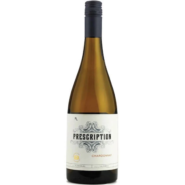 12 Bottle Case Prescription Clarksburg Chardonnay 2022 w/ Shipping Included