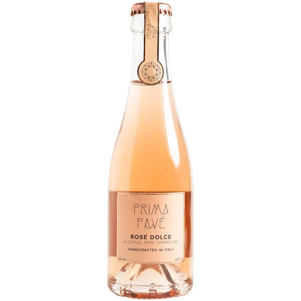 Prima Pave Alcohol Free Sparkling Rose Dolce NV (Italy) 200ml