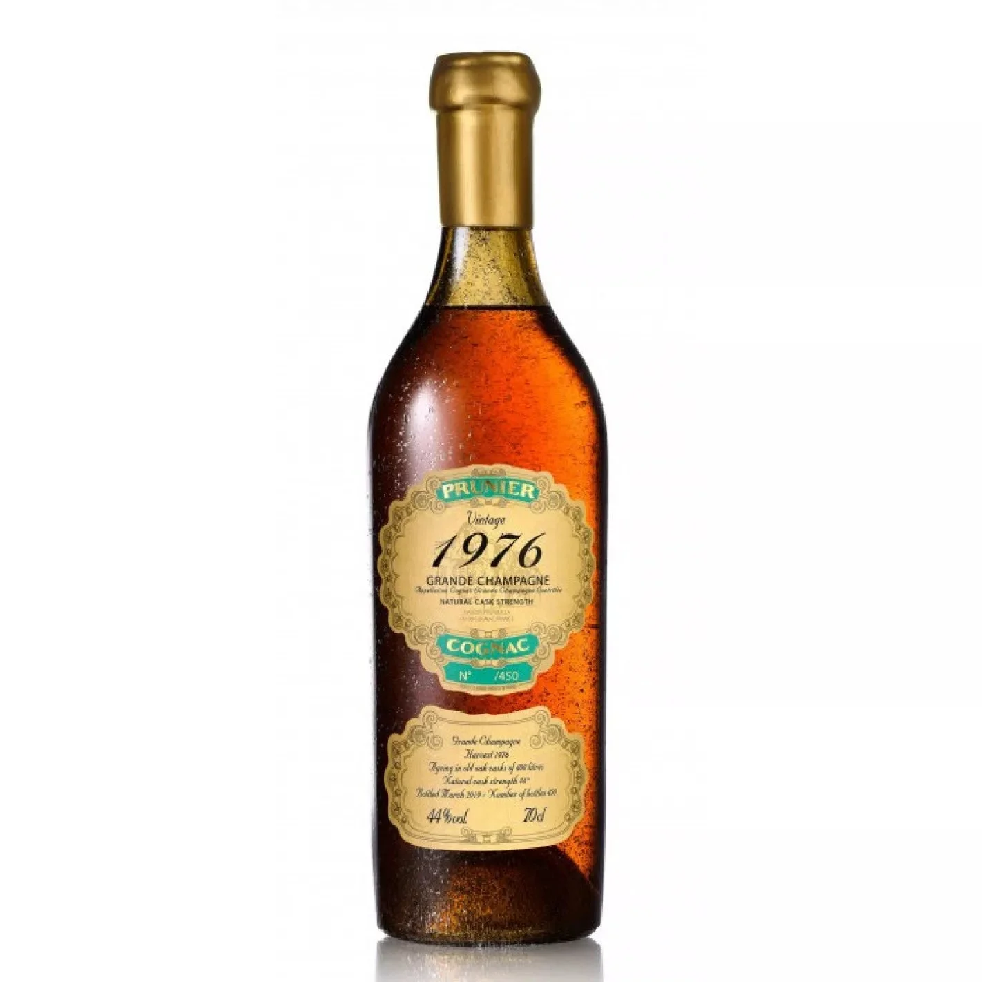 1976 Prunier Grand Champagne Cognac 700mL