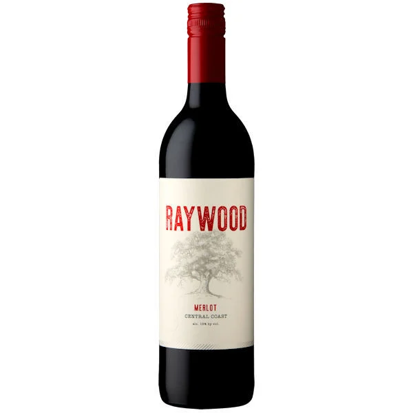 12 Bottle Case Raywood Central Coast Merlot 2020 w/ Shipping Included