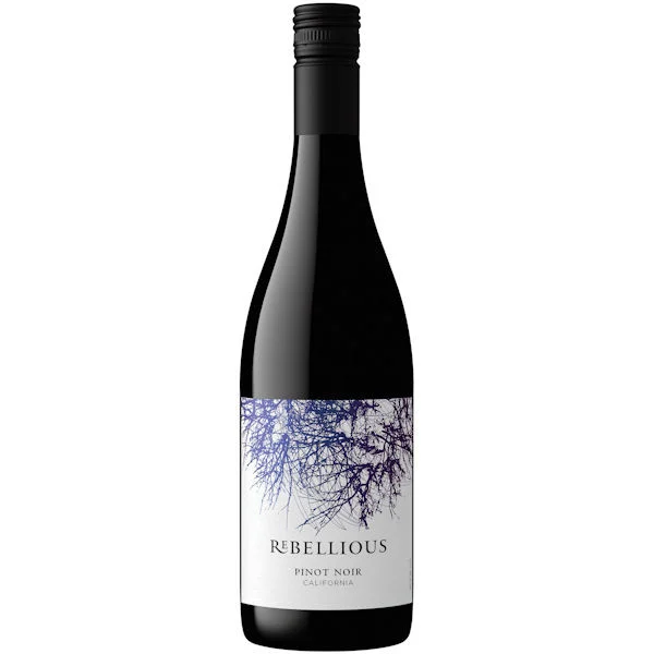 12 Bottle Case Rebellious California Pinot Noir 2022 w/ Shipping Included