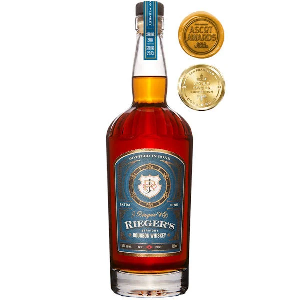 Rieger's Bottled in Bond Straight Bourbon Whiskey 750ml
