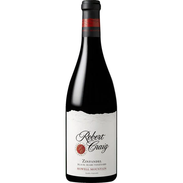 Robert Craig Black Sears Vineyard Howell Mountain Napa Zinfandel 2022 Rated 93JS