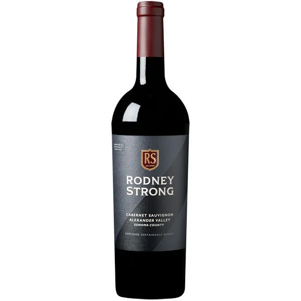 12 Bottle Case Rodney Strong Estate Alexander Cabernet 2021 w/ Shipping Included