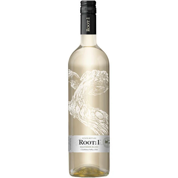 12 Bottle Case Root:1 Casablanca Sauvignon Blanc 2024 (Chile) w/ Shipping Included