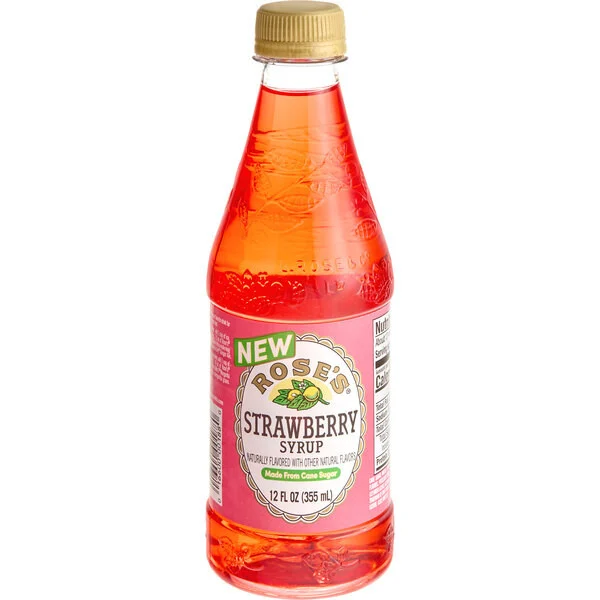 Rose's Strawberry Syrup 12oz
