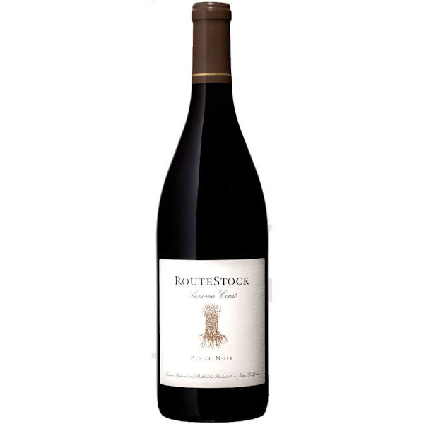 12 Bottle Case RouteStock Sonoma Coast Pinot Noir 2023 w/ Shipping Included