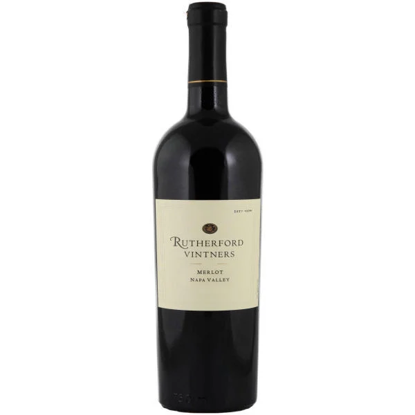 12 Bottle Case Rutherford Vintners Napa Merlot 2023 w/ Shipping Included